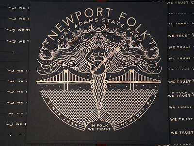 Newport Folk Festival art print