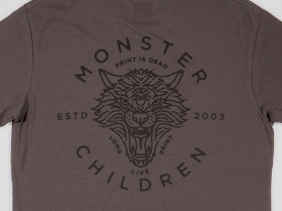 Monster Children Dire Wolf Shirt illustration monster children wolf