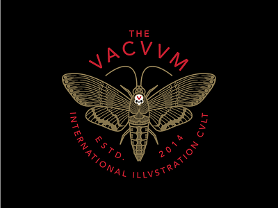 The Vacuum death deaths head hawkmoth illustration moth