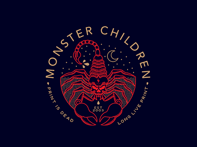 Monster Children Skullpion illustration monster children scorpion skull