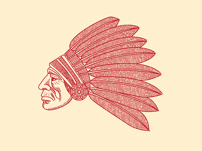 headdress #2 headdress illustration native american