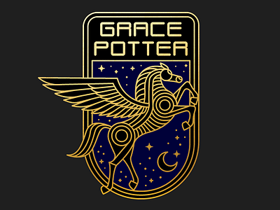 Grace Potter flying horse