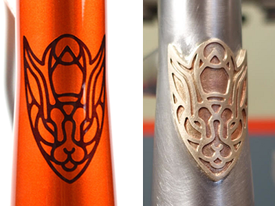 LoveBaum Headbadge bicycle headbadge