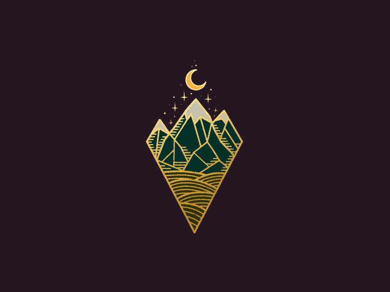 the mountains are calling by Brian Steely on Dribbble