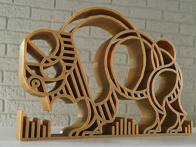 ROAM 3D 3d printing beer buffalo roam