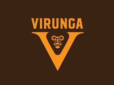 Virunga mark gorilla illustration mark virunga