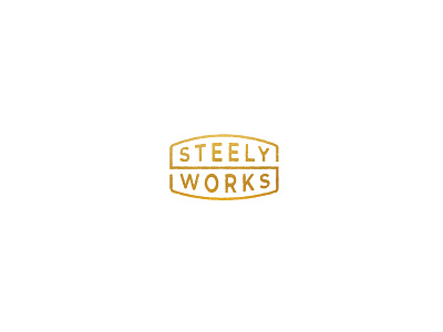 Steely Works logo mark s steely