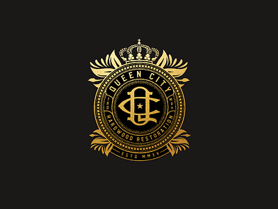 Queen City Badge by Brian Steely on Dribbble