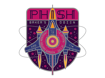 Phish Starship doughnut phish space
