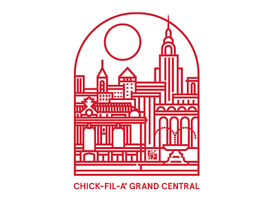 Grand Central Station Chick-Fil-A chick fil a grand central station monoline nyc