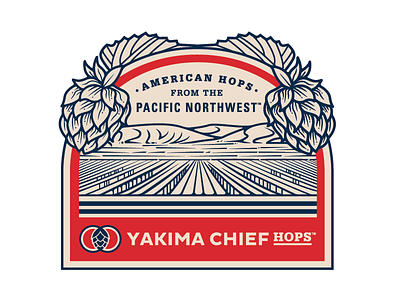 YaKima Chief Hops Illustration beer hops illustration