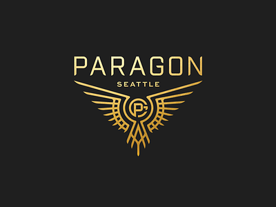 Paragon Seattle bird logo mark
