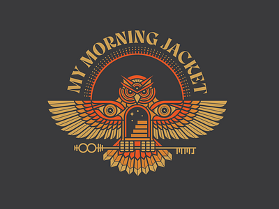 My Morning Jacket Owl illustration owl