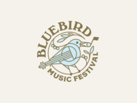 Bluebird Music Festival music bluebird festival mark logo