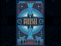 PHISH MSG New Years Print phoenix birds print poster phish