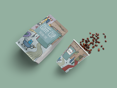 Package design for Coffee Cup
