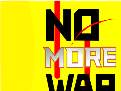 nomorewar line art