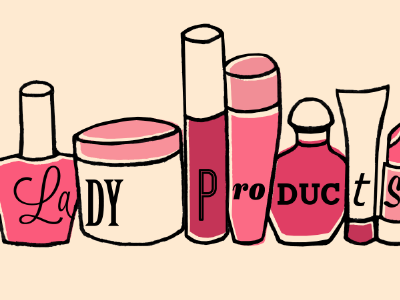 lady products branding