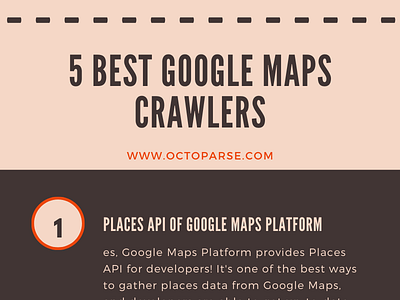 google maps crawlers