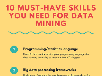 10 must have skills for data mining