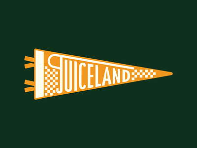 JuiceLand Pennant Flag