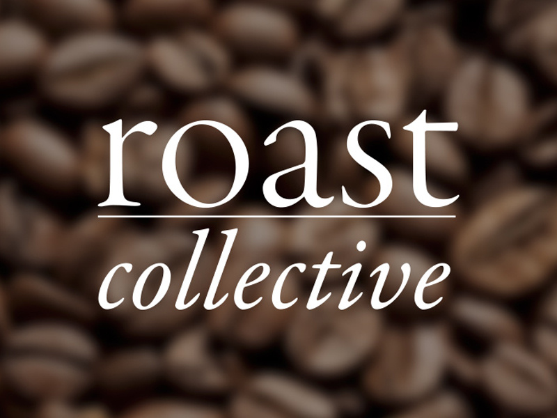 Roast Collective Logo logotype roast branding logo coffee