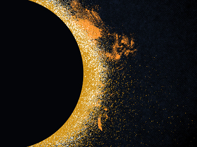 eclipse part ii astronomy dark eclipse gritty lunar solar texture