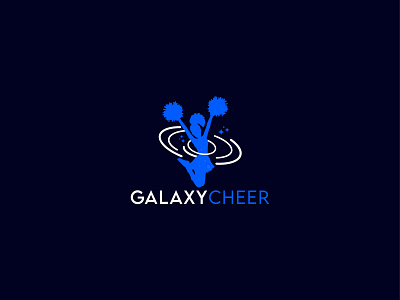 GALAXY CHEER adobe illustrator branding cheer girl design galaxy logo graphic design icon illustration illustrator logo logo design minimal logo minimalist logo modern logo desgin ui
