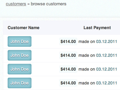 Billing module for a phone company.