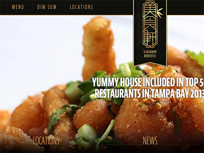 Yummy House chinese food large image restaurant web