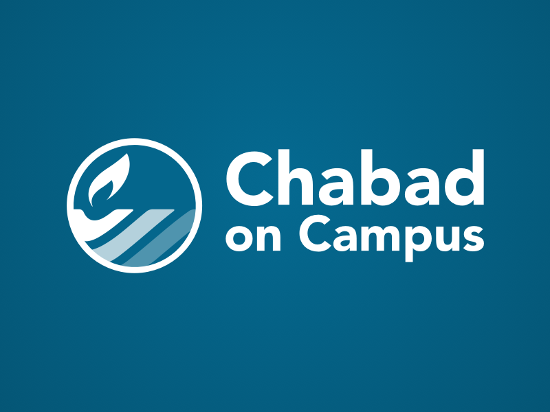Chabad On Campus - Logo logo chabad chabad on campus menorah community jewish blue campus branding identity coci