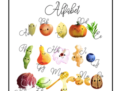 alphabet illustration