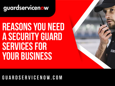 Reason to hire security guard for your business