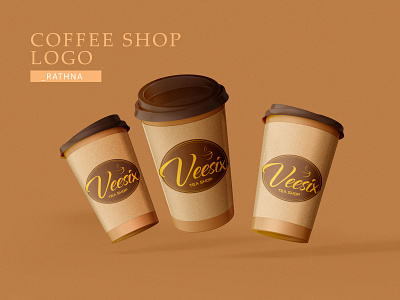 Coffee shop Logo art design flat graphic design illustration illustrator logo typography ui vector