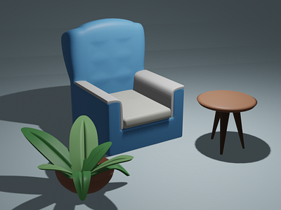 3D Modeling _Furniture design