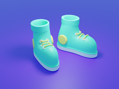 3D Sneakers Design art branding design flat graphic design illustration logo ui ux vector
