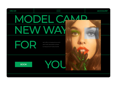 Concept for model camp