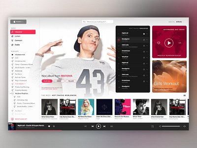 Apple Music Redesign: Welcome Screen Alternate