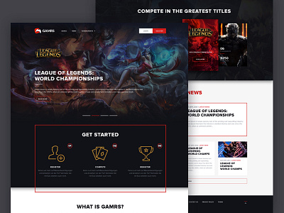 Gamers Website