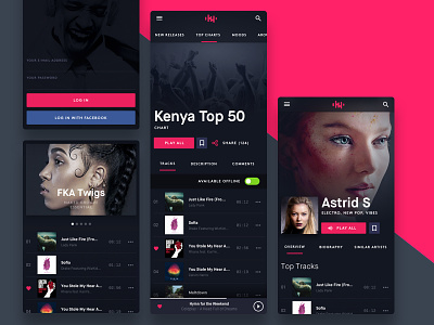Naked Groove: Online Music Streaming on Mobile