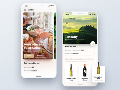 Wine Searcher: Overview cards collection fluid iphone x library news scroll search travel tuscany wine