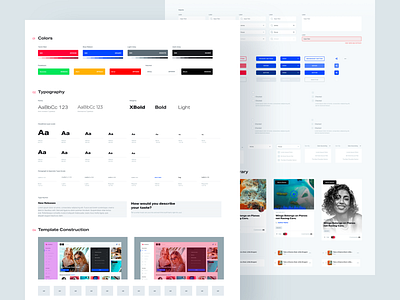 Holo Music Styleguide app design design system desktop guide mobile music simple spotify style ui ui kit