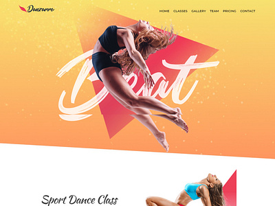 Danzarrodanceservice  Landing Page