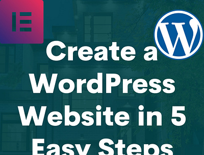 How to Create a WordPress Website in 5 Easy Steps design developer khaled musarraf elementor landing page landing page concept landing page design landing pages wordpress wordpress theme