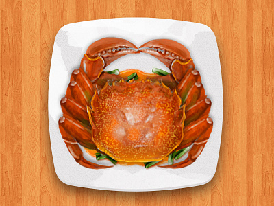 Crab crab design icon photoshop ui