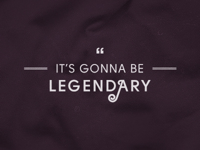 Legendary awesome barney french himym legendary quote type
