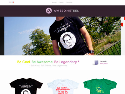 Awesome Tees Website