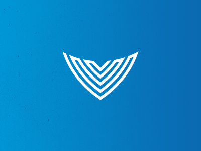 V Mark branding identity logo mark