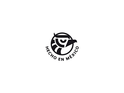 Proposal Logo Hecho en México black construction eagle estmont geometry identity logo logotype mark mexico oscar proposal