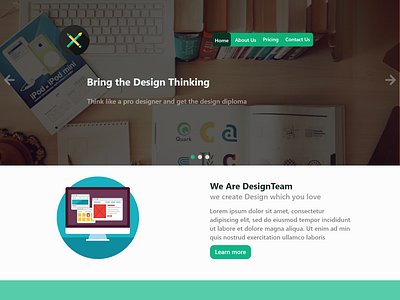 Design homepage